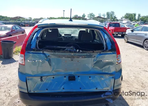 2013 Honda Cr-V Ex-L from USA, damaged, VIN 5J6RM4H73DL007608